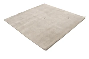 Greige Tribal 8X8 Gabbeh Modern Square Rug