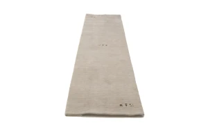 Greige Tribal 3X12 Gabbeh Modern Runner Rug
