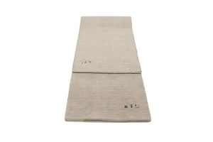 Greige Tribal 3X12 Gabbeh Modern Runner Rug