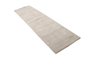 Greige Tribal 3X12 Gabbeh Modern Runner Rug