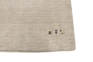 Greige Tribal 3X12 Gabbeh Modern Runner Rug