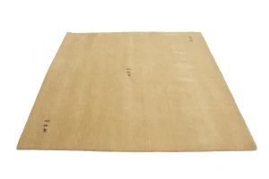 Cream Tribal 8X8 Gabbeh Modern Square Rug