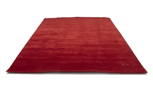 Red Tribal 8X10 Gabbeh Modern Rug