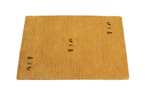 Golden Peach Tribal 2X3 Gabbeh Modern Rug
