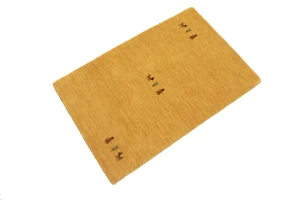 Golden Peach Tribal 2X3 Gabbeh Modern Rug