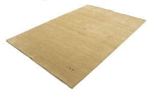 Beige Tribal 5X8 Gabbeh Modern Rug
