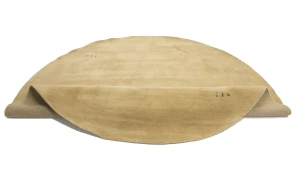 Beige Tribal 6X6 Gabbeh Modern Round Rug