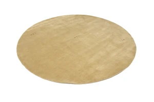 Beige Tribal 6X6 Gabbeh Modern Round Rug