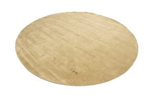 Beige Tribal 6X6 Gabbeh Modern Round Rug
