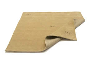 Beige Tribal 8X8 Gabbeh Modern Square Rug