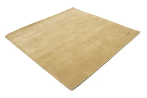 Beige Tribal 8X8 Gabbeh Modern Square Rug