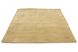 Beige Tribal 8X8 Gabbeh Modern Square Rug