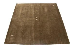Brown Tribal 6X6 Gabbeh Modern Square Rug