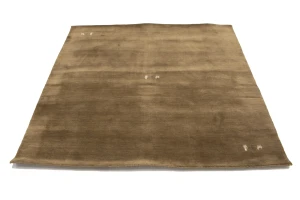 Brown Tribal 6X6 Gabbeh Modern Square Rug