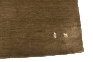 Brown Tribal 6X6 Gabbeh Modern Square Rug
