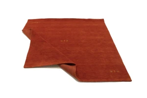 Orange-red Tribal 8X8 Gabbeh Modern Square Rug