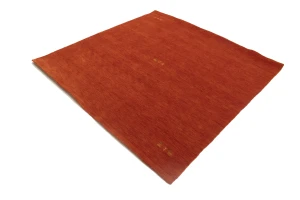 Orange-red Tribal 8X8 Gabbeh Modern Square Rug