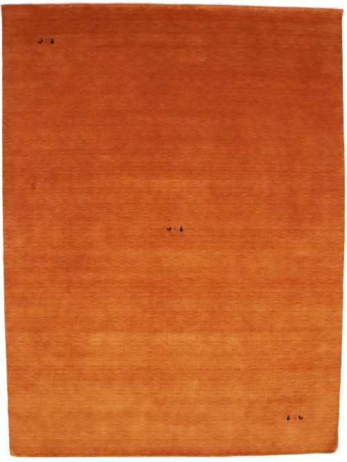 Orange Pictorial Gabbeh Modern Rug in All Size