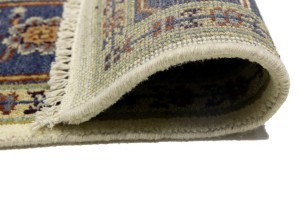 Cream Geometric 8X10 Heriz Serapi Oriental Rug