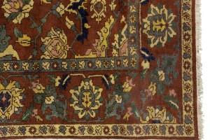 Rusty Red Floral Tribal 8X10 Chobi Serapi Oriental Rug