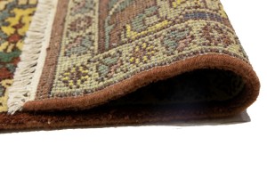 Rusty Red Floral Tribal 8X10 Chobi Serapi Oriental Rug