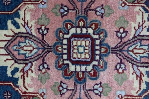 Red Geometric 9X12 Heriz Serapi Oriental Rug