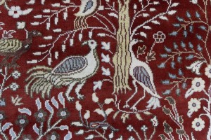 Red Pictorial Tribal 8X10 Chobi Oriental Rug