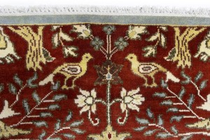 Red Pictorial Tribal 8X10 Chobi Oriental Rug