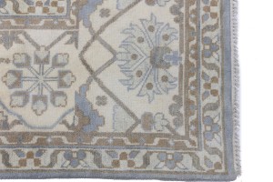 Gray Floral 13X18 Oushak Oriental Rug