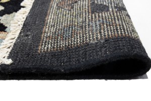 Black Floral 12X15 Chobi Oriental Rug
