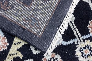 Black Floral 12X15 Chobi Oriental Rug