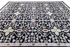 Black Floral 12X15 Chobi Oriental Rug