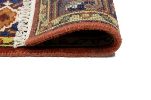 Rusty Red Floral 4X6 Indo-Mahal Oriental Rug