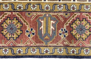 Navy Tribal 10X14 Indo-Viss Oriental Rug