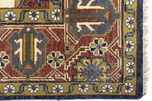 Navy Tribal 10X14 Indo-Viss Oriental Rug
