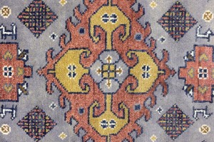 Navy Tribal 10X14 Indo-Viss Oriental Rug