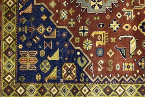 Rust Tribal 4X6 Indo-Yalameh Oriental Rug