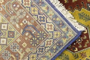 Rust Tribal 4X6 Indo-Yalameh Oriental Rug