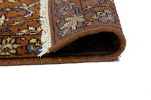 Rust Floral 2'8X6'5 Chobi Serapi Oriental Rug
