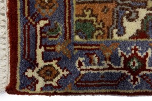 Rusty Red Floral 2'5X6'0 Heriz Serapi Oriental Runner Rug