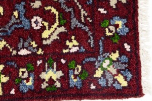 Maroon Red Floral 3X8 Chobi Serapi Oriental Rug