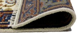 Cream Floral 3X10 Chobi Oriental Runner Rug
