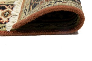 Rusty Red Geometric 4X6 Heriz Serapi Oriental Rug