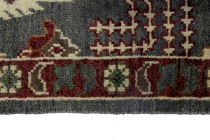 Gray Floral 3X5 Tree of Life Chobi Oriental Rug