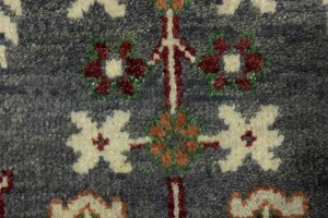 Gray Floral 3X5 Tree of Life Chobi Oriental Rug