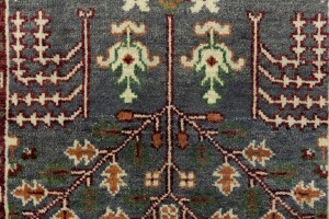 Gray Floral 3X5 Tree of Life Chobi Oriental Rug
