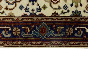 Cream Floral 3X5 Indo-Mahal Oriental Rug