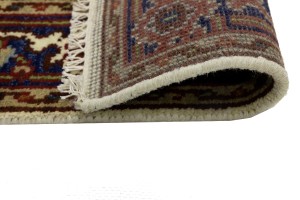 Cream Floral 3X5 Indo-Mahal Oriental Rug