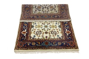 Cream Floral 3X5 Indo-Mahal Oriental Rug