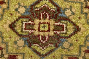 Rusty Red Floral Tribal 2X3 Heriz Serapi Oriental Rug